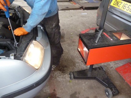 Headlight alignment